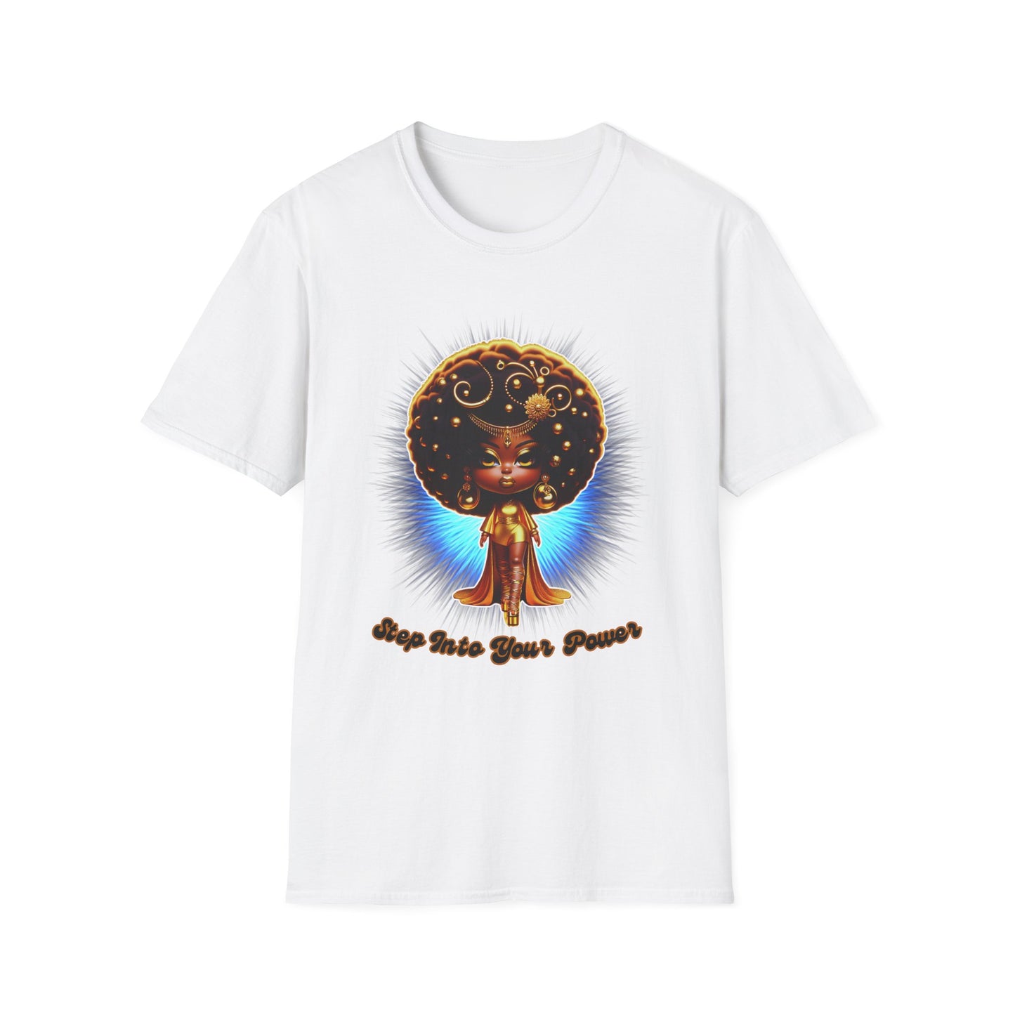 "Step Into Your Power" Unisex Softstyle T-Shirt