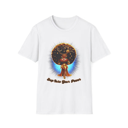 "Step Into Your Power" Unisex Softstyle T-Shirt