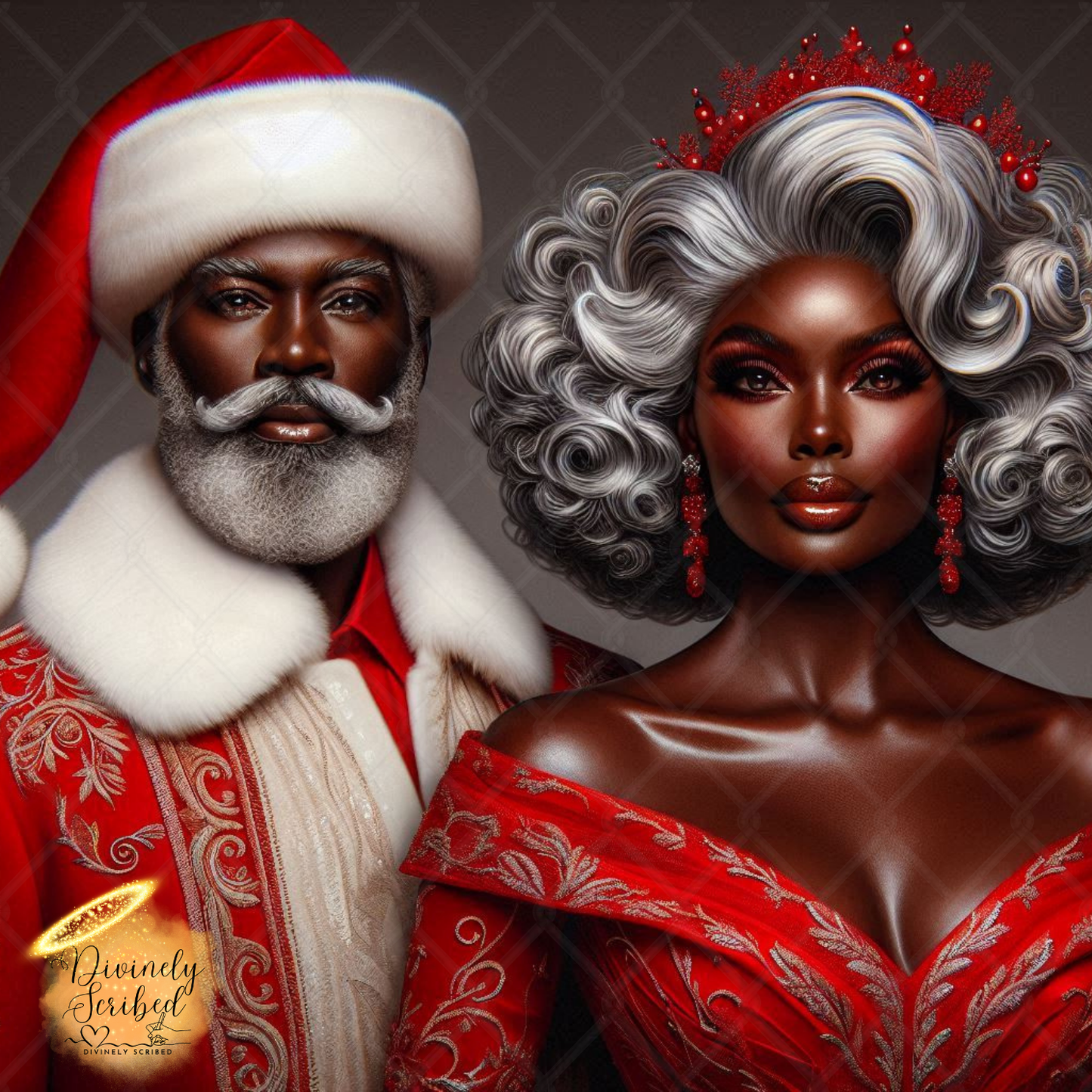 STOCK PHOTOS - MR. & MRS. CLAUS (SET OF 20)