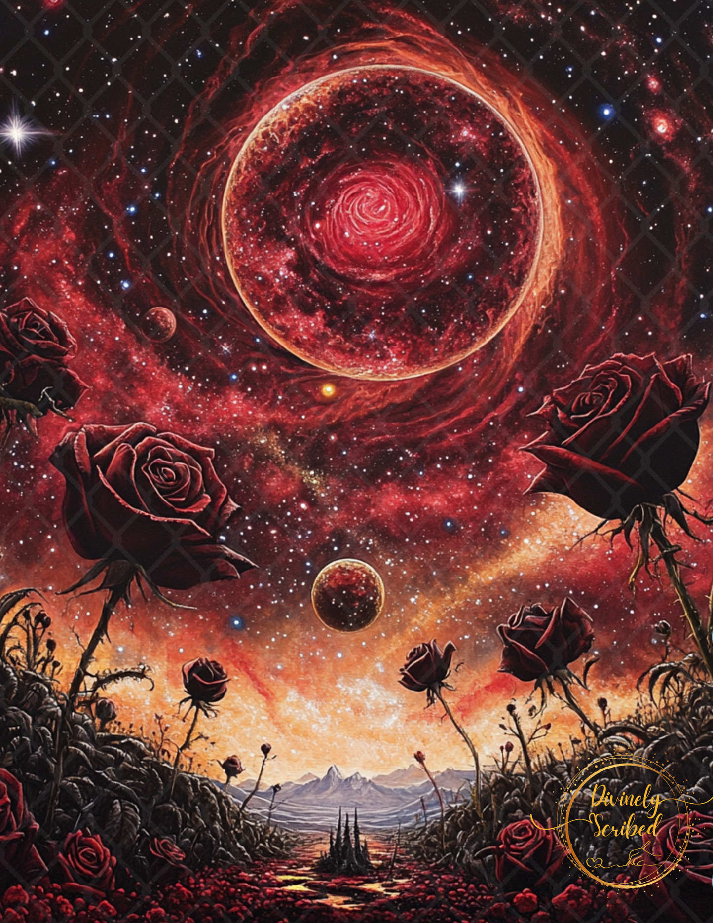 Black Roses & Red Moon Junk Journal Pages Vol. 1