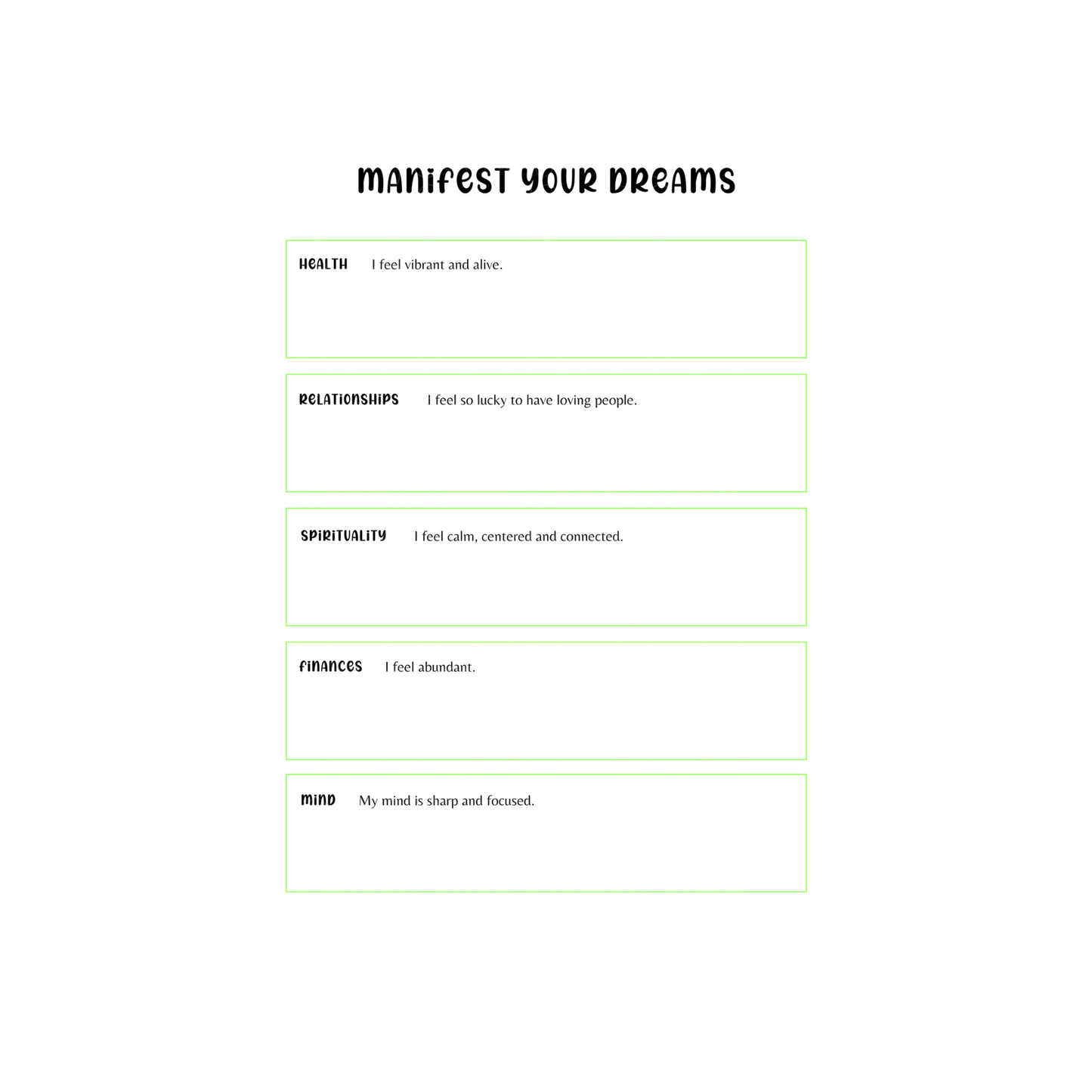 *Digital Product* 🌿 Green Lotus Luxe Manifestation Planner – Your Ultimate Manifestation Guide! 🌿