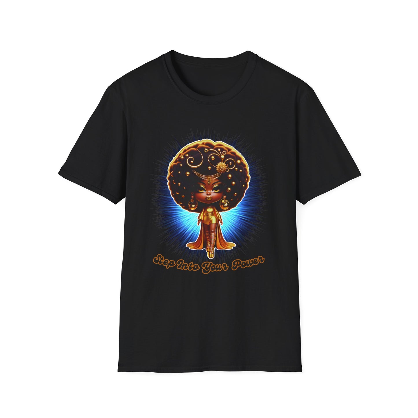 "Step Into Your Power" Unisex Softstyle T-Shirt