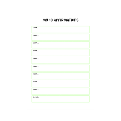 *Digital Product* 🌿 Green Lotus Luxe Manifestation Planner – Your Ultimate Manifestation Guide! 🌿
