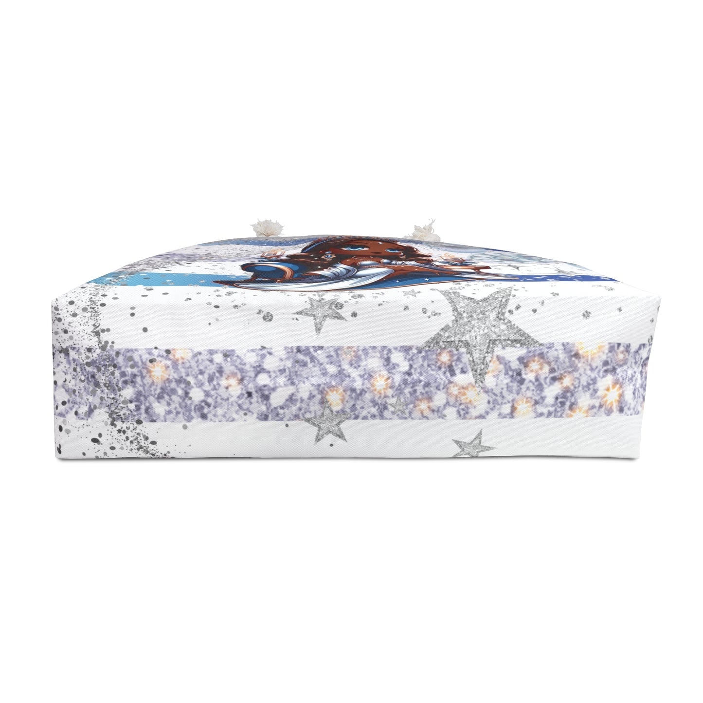 Blue Luxe Weekender Bag